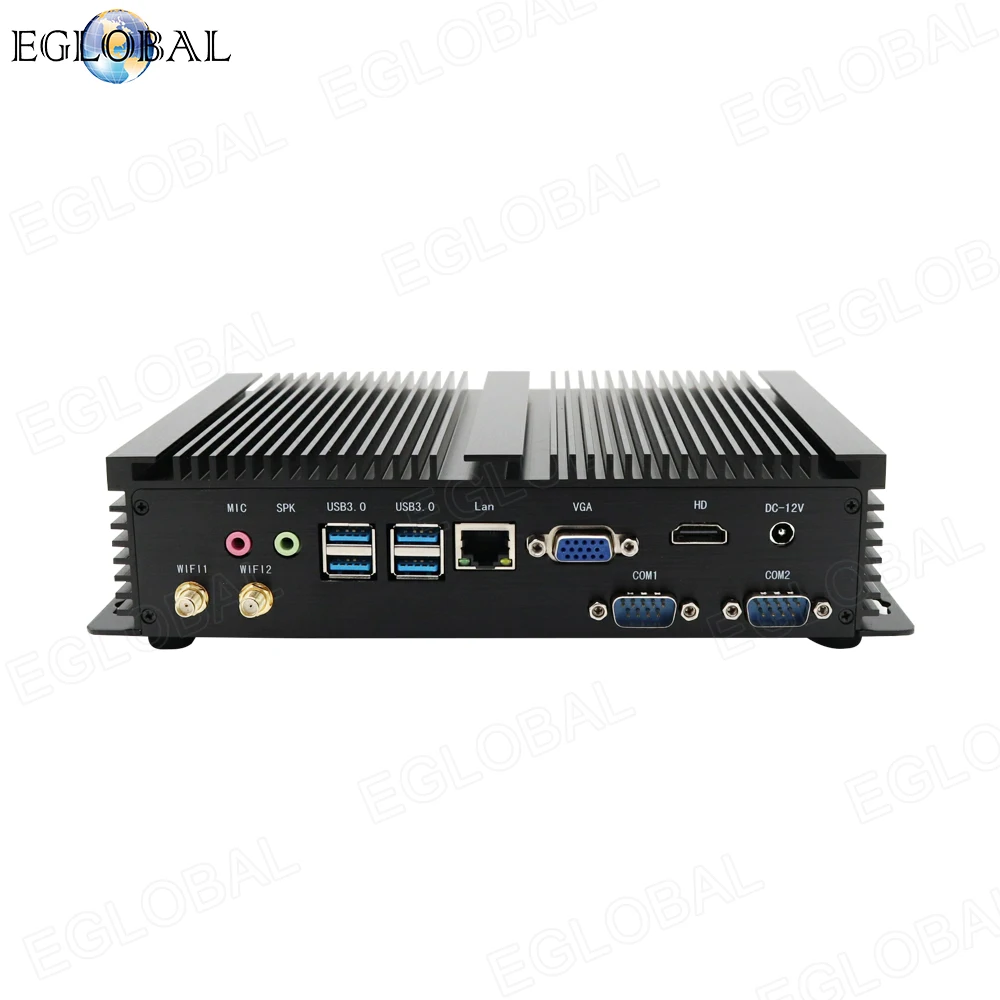 EGLOBAL 인텔 12 세대 산업용 미니 PC i7-1255U i5-1235U, 64G RAM, 2TB SSD, 데스크탑 컴퓨터, 윈도우 11 RJ45 LAN COM HDMI Minipc