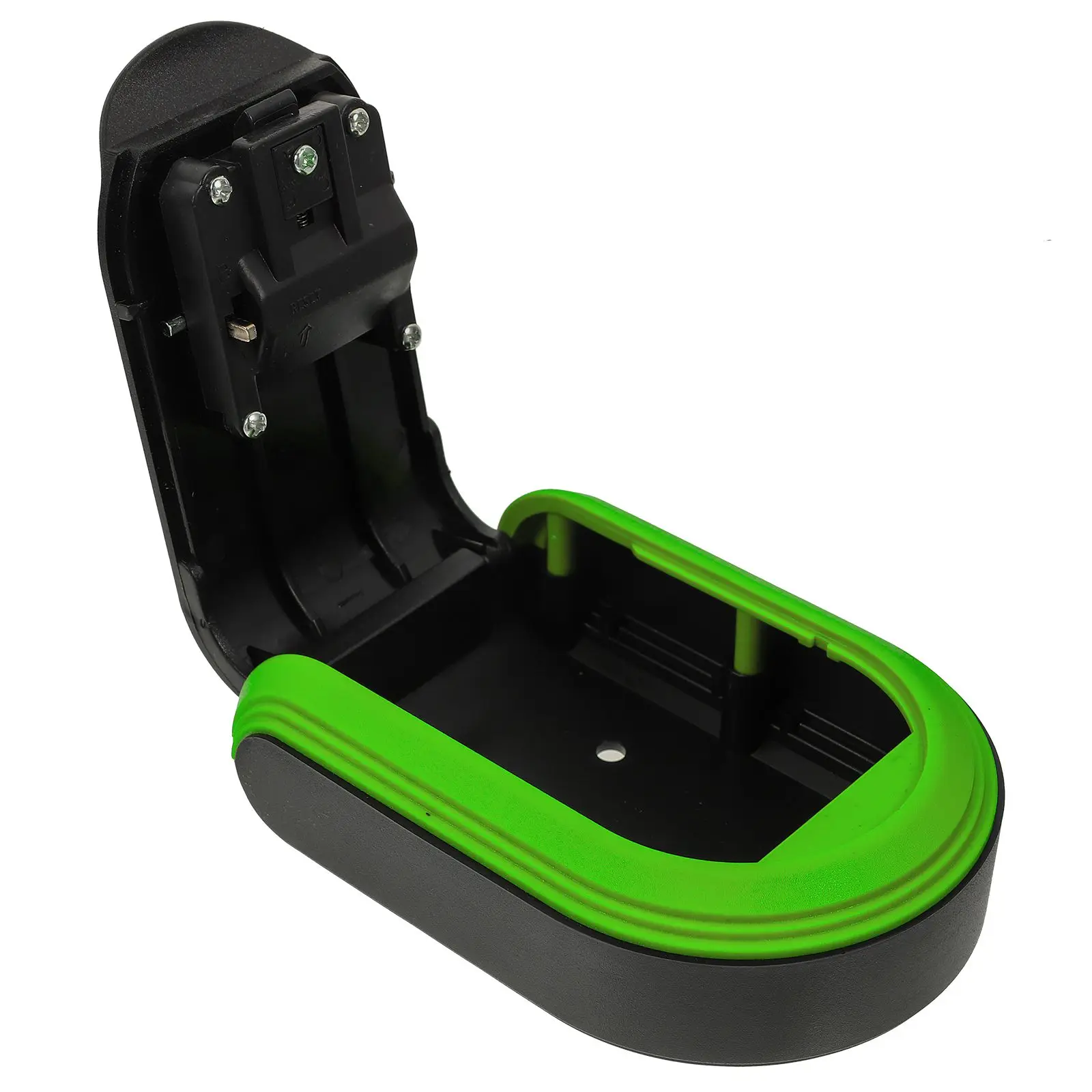 Key Lock Box Wall Hanging Plastic Holder Outdoor Green 4 Resettable Combination Code Lock Box for House Keys Door Key