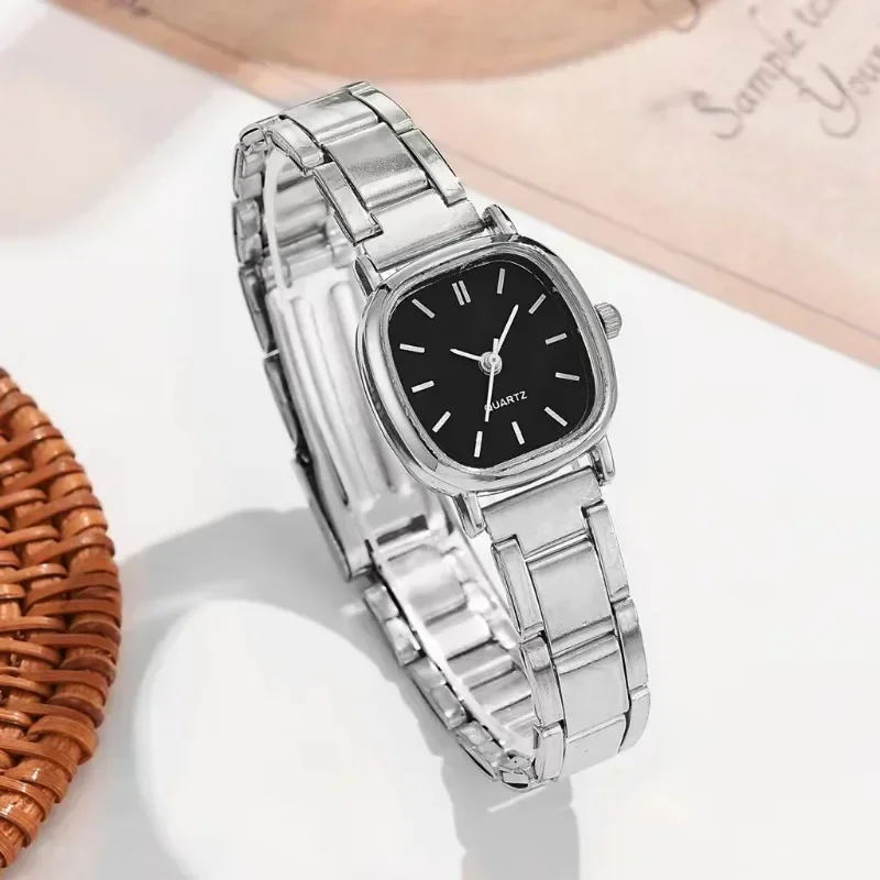 Luxury Women Watches Elegant Ladies Stainless Steel Wrist Watches Female Clock Gift Quartz Round Wristwatches Relogio Feminino