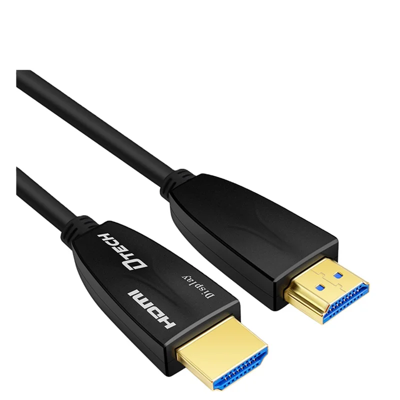 

Оптоволоконный кабель DTECH HDMI 10 м HDR HDCP2.2 4K оптоволоконный кабель HDMI для ТВ-студии