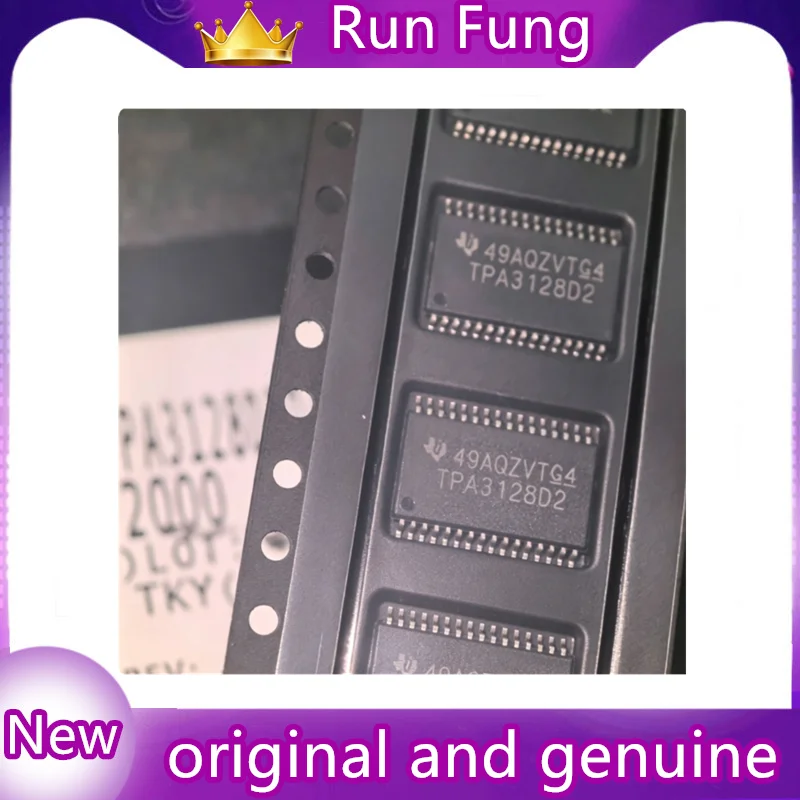 

10PCS/LOT TPA3128D2DAPR TPA3128D2 HTSSOP-32Chipset in stock New Original