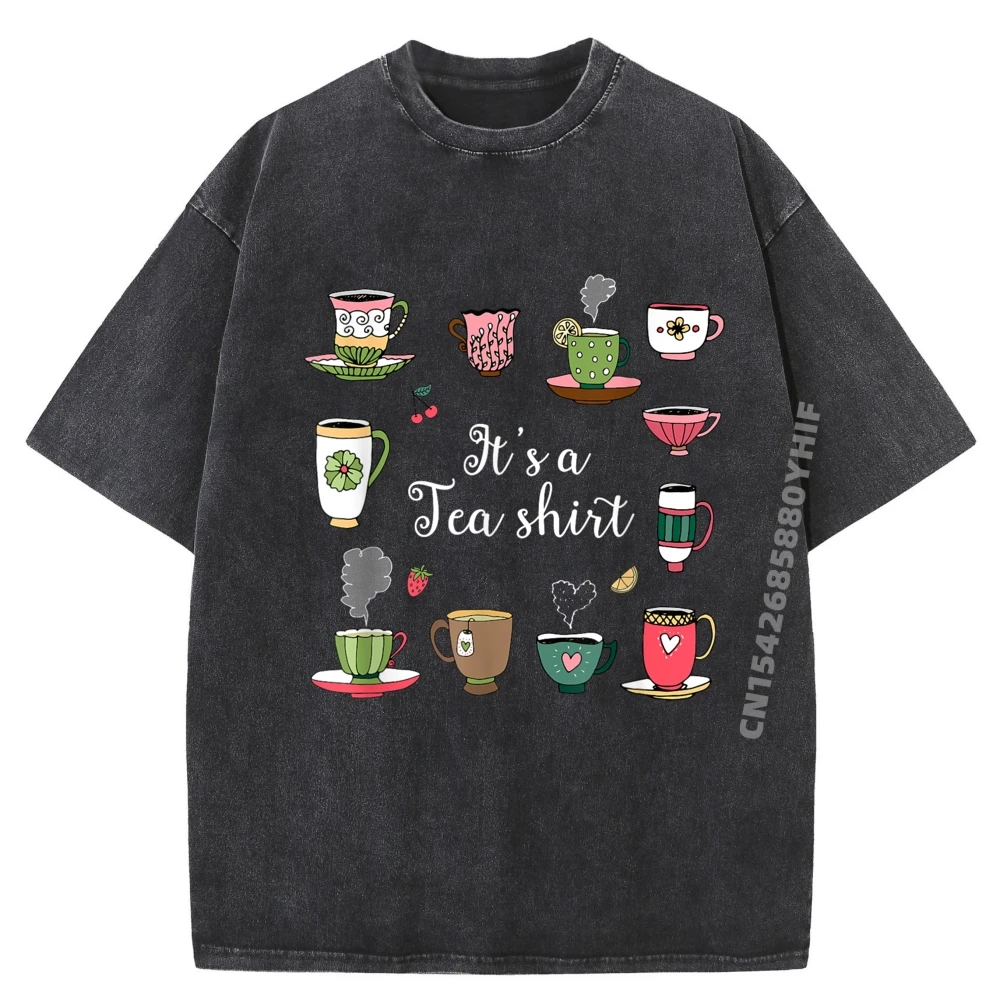 

Забавный чайный дизайн, подарок для любителей чая, это S A Tea, забавные футболки, мужские новые топы и футболки, фигурки стираной одежды