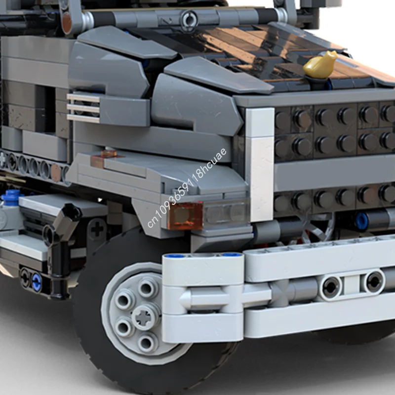 1456pcs MOC Mack Pinnacle Set Forward Technical Model Building Blocks Toy Assemble Christmas Gift DIY Education Brick Birthday