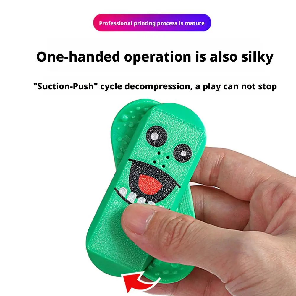 Finger Skateboards Magnetic Mini Deck Fidget Finger Skate Board Stress Relief Kids Party Boys Classroom Birthday Stocking