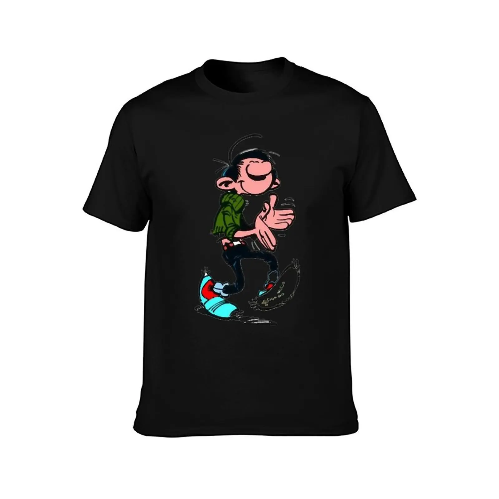Funny Gift For Spirou Paper Vintage Photograp T-Shirt man t shirt cotton T-Shirt