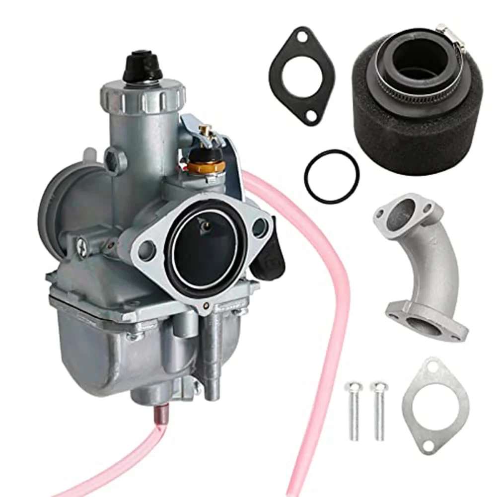 Carburetor Kit 26mm Carburettor Dirt Bike Maintenance Manifold Bolt Eye-Eye Distance 48mm Manifold Outlet Diameter 26mm