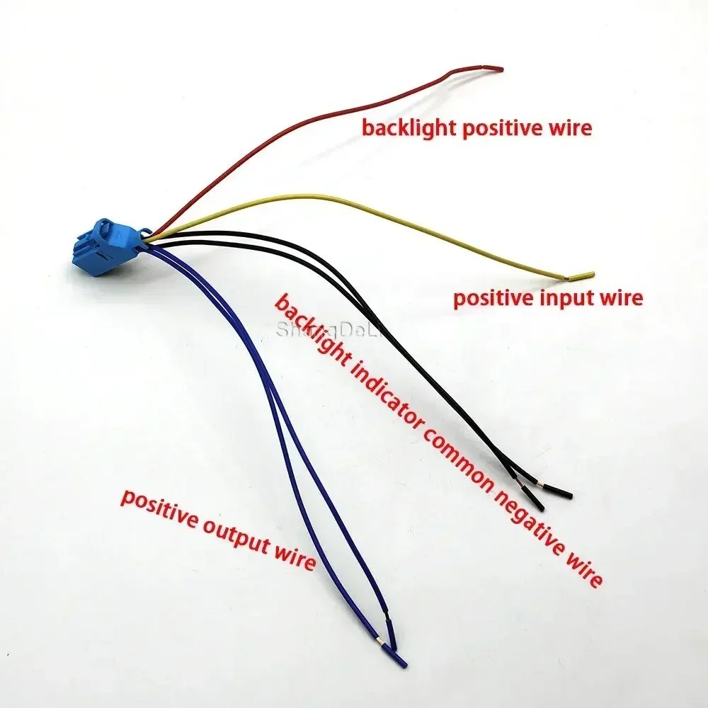 1PC Car LED Light Key Switch Power On Off Button For VW Golf 6 MK6 Jetta MK5 Scirocco Accessories