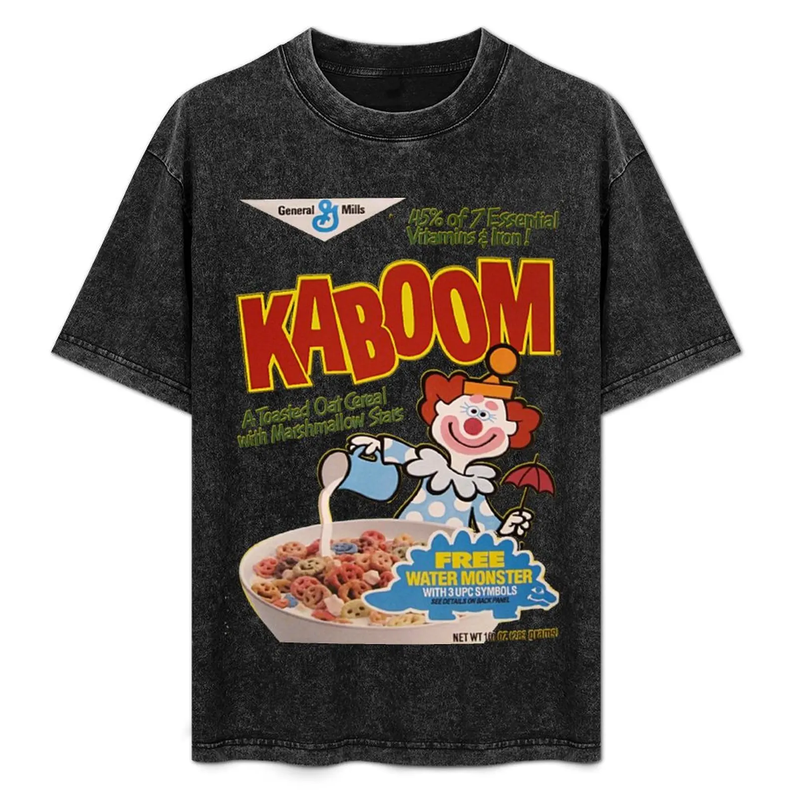 Kaboom Cereal T-Shirt plus size clothes oversized basketball graphic tees graphic tee shirt mens tall t shirts