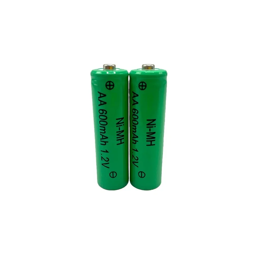 New AA 1.2V 600mAh Ni-MH Rechargeable Battery Suitable for Cameras Electric Toys Flashlights Remote Controls Electric Shavers