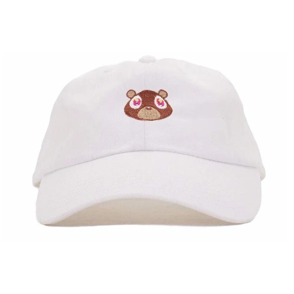 Kanye West Ye Bear Dad Lovely Baseball Cap Summer For Men Women Snapback Unisex Exclusive Release Hip Hop Hot Style Hat