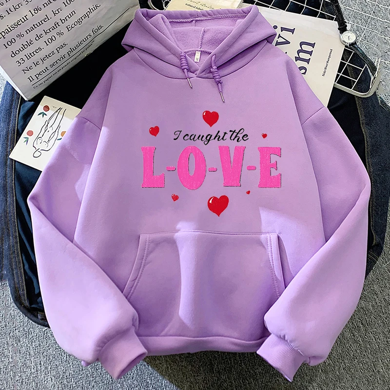 Sabrina Carpenter Love Kawaii Print Hoodies Woman Man Autumn Hooded Clothes Pullover Female Hip Hop Sweatshirt Casual Streetwear