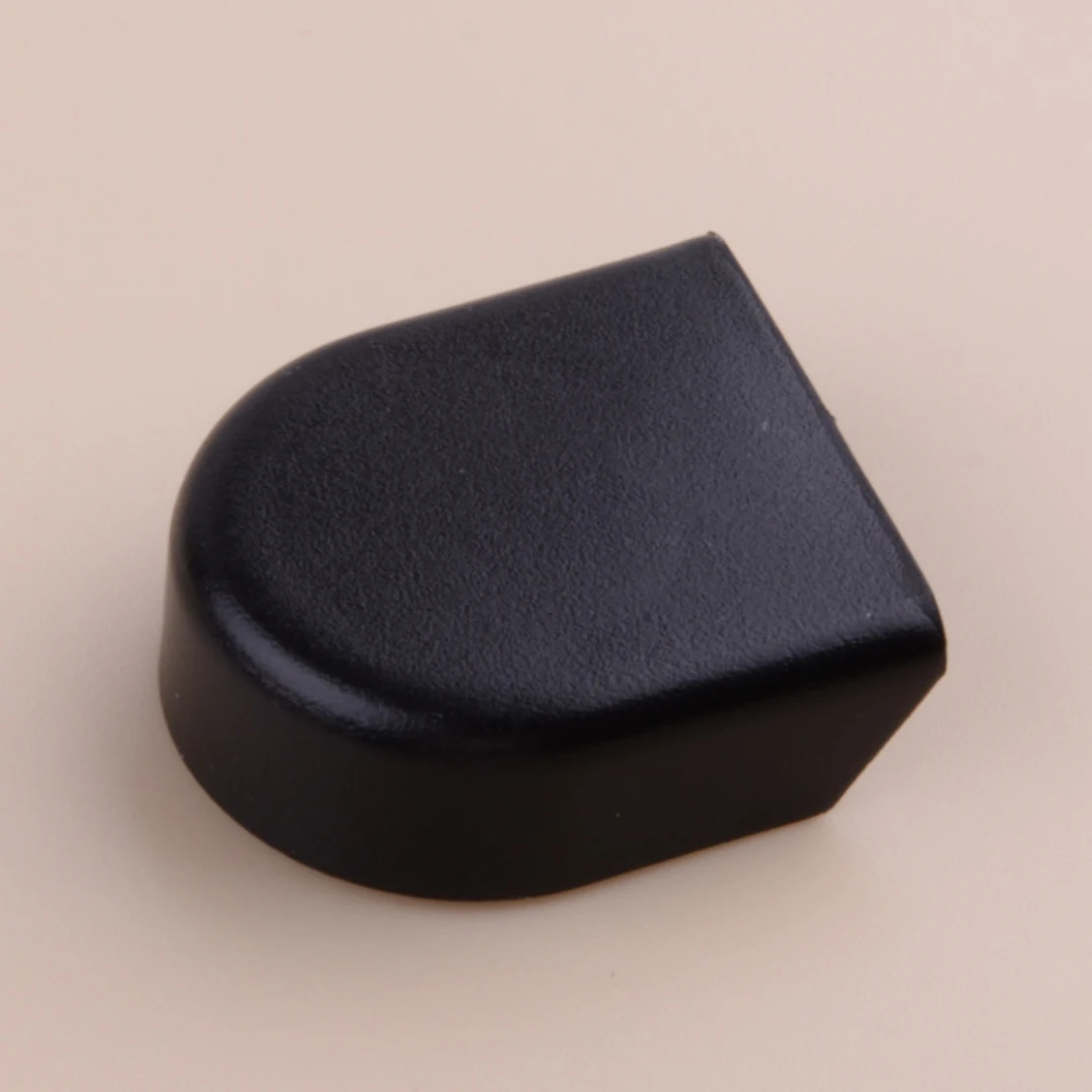 Tapa de tuerca de brazo de limpiaparabrisas delantero, color negro, compatible con Ford Escape Fusion Taurus X Lincoln MKS MKX MKZ Mercury Sable, plástico