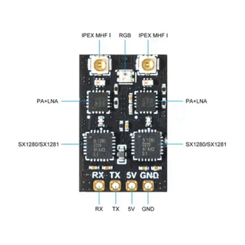 Superd ELRS Diversity Receiver Long Range FPV Drones With Far-Flung Traversing Machines