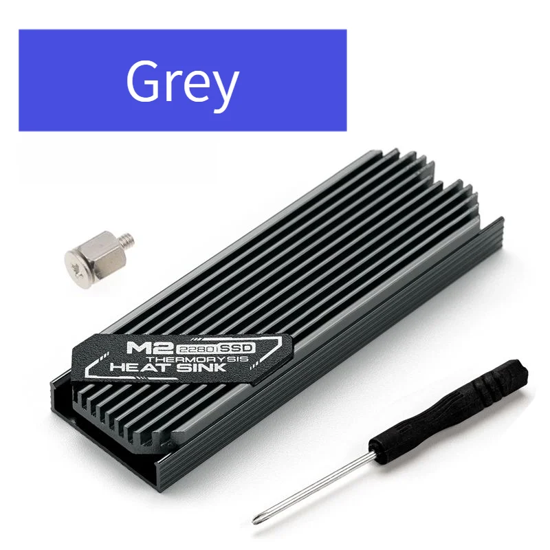 

M2 solid-state heat sink M.2 hard drive cooler jacket ssd ultra-thin cooling all-aluminum