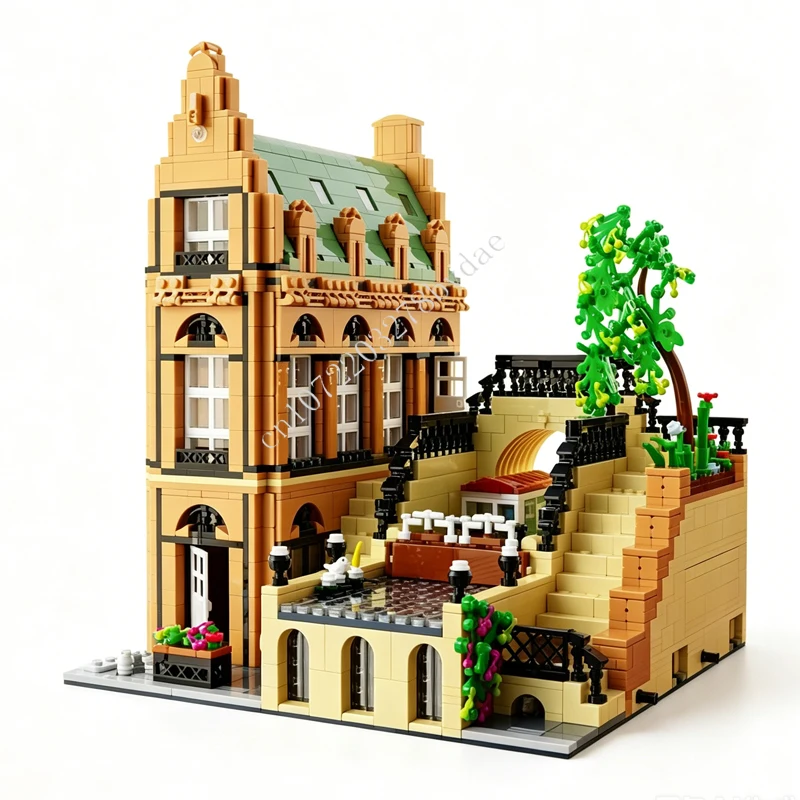 

2692PCS Canal Lock MOC Creative street view Model Building Blocks Architecture DIY Education Assembly Model Toys Holiday Gifts