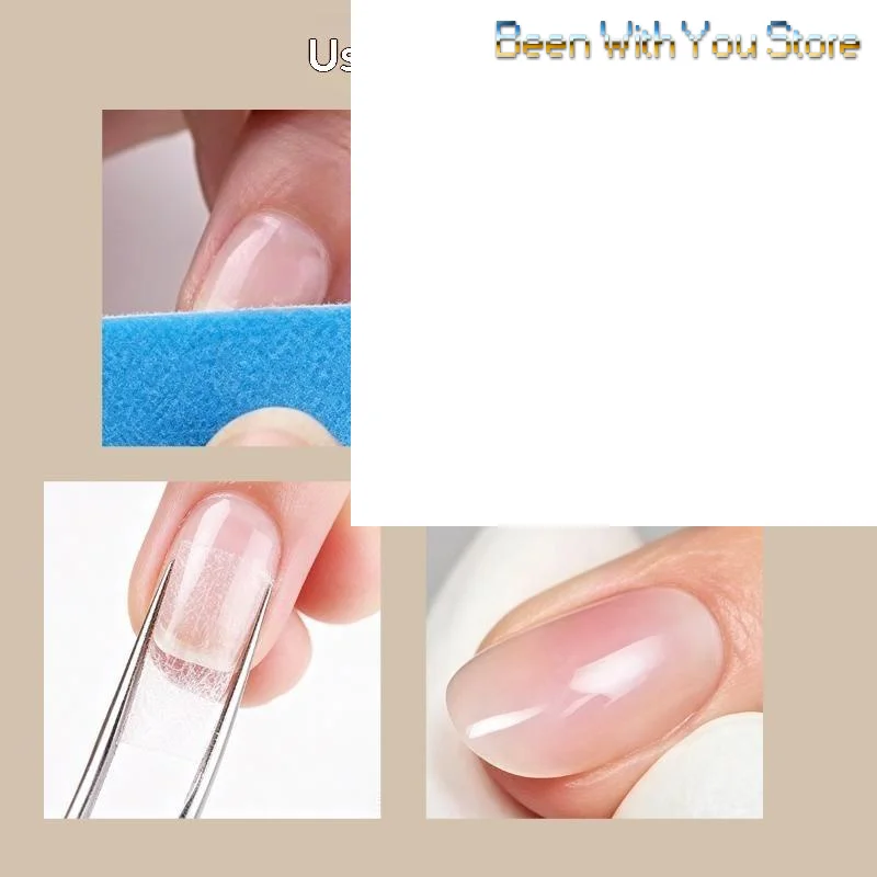 New Nail Extension And Repair Silk Cloth And Tape - Multi-functional Portable Nail Tool Suitable For Beginners