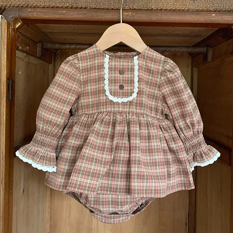 

Новинка 2023 года, осенняя одежда для маленьких девочек 0-24 месяцев, комбинезон для маленьких девочек, хлопковая сетка с длинными рукавами, костюм для скалолазания в корейском стиле