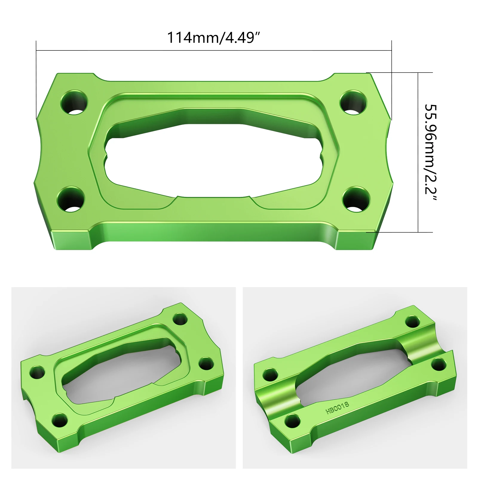 For Kawasaki KX250 1992-2004 KX250F 2004 KX125 1996-2005 KLX250 D-TRACKER VERSYS-X 250 300 22mm Handlebar Riser Top Cover Clamp