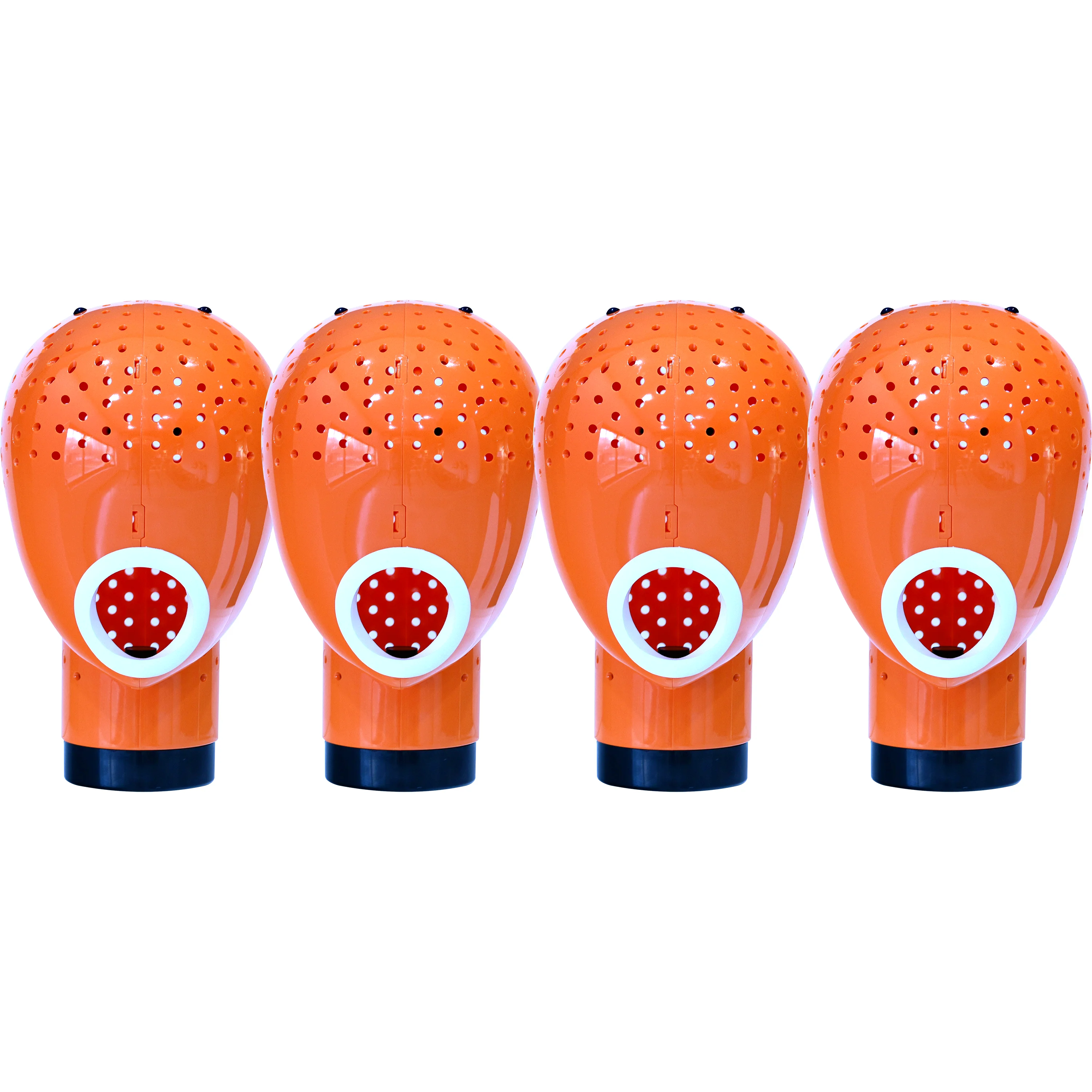 

4PC USA Warehouse Free Shipping Hands‑Free Wig Drying Mannequin Head with Clips, Ventilated Wig Stand for Fast Cold Air Drying, Time-Saving Wig Drying Tool for Synthetic & Human Hair Wigs, Extensions, Hairpieces for Home