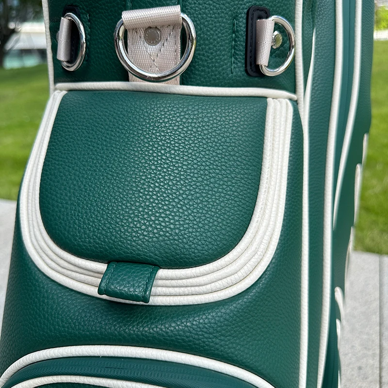 Multicolor Waterproof PU Leather 5 Ways Korea Golf Stand Bag in Stock Golf Bags Men Women