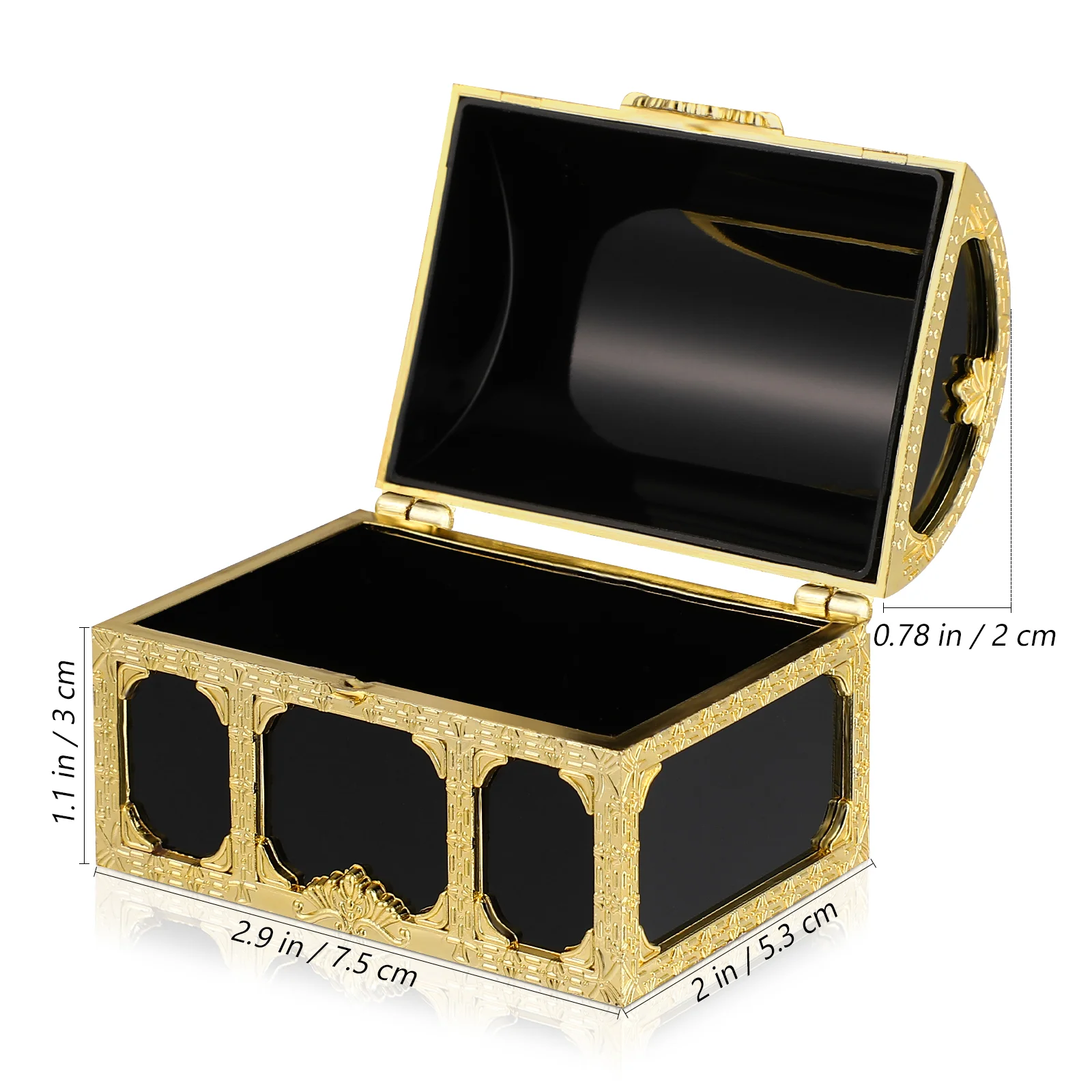 12 Pcs Treasure Chest Sugar Box Pirate Chests Jewelry Gift Boxes for Kids Presents Toy Holder