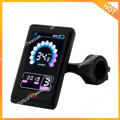 X08A Ebike LCD Display UKS2 Display Color Vertical Screen Display For Bafang BBS01 BBS02 BBSHD Mid Motor