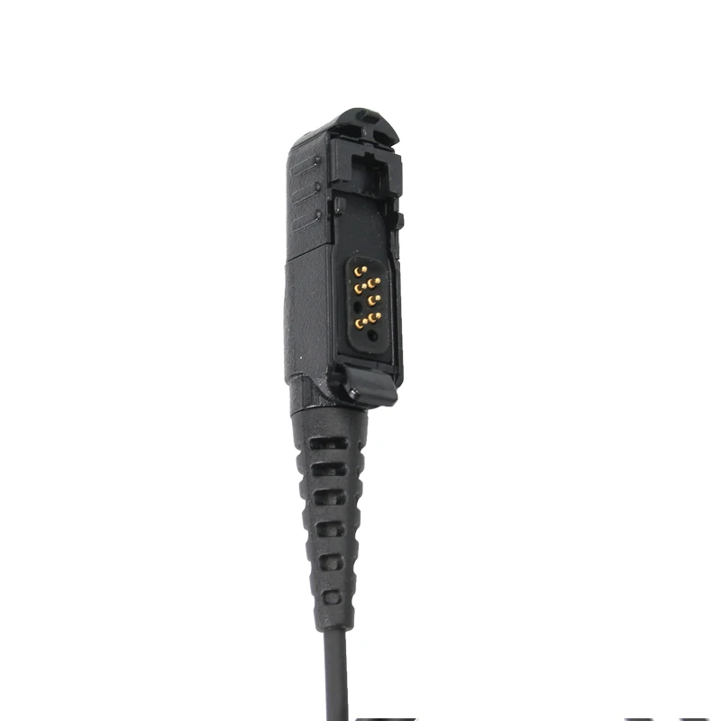 For Motorola XPR3000 XPR3300 3500e  Mpt3150 P6600 E8600 E8608 DP2400 DP2600 Walkie Talkie Headphone adapter to K-head cable