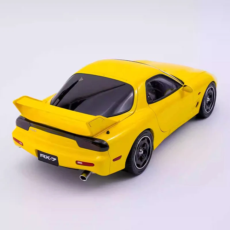 Polar MASTER 1:18 RX7 SPEED Yellow Alloy Car Model