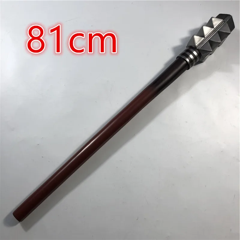 Cosplay Sawtooth Hammer Thunder Baseball Bat Prop Gladiator Weapon Role 81cm Playing Safety PU Toy Prop Halloween Gift