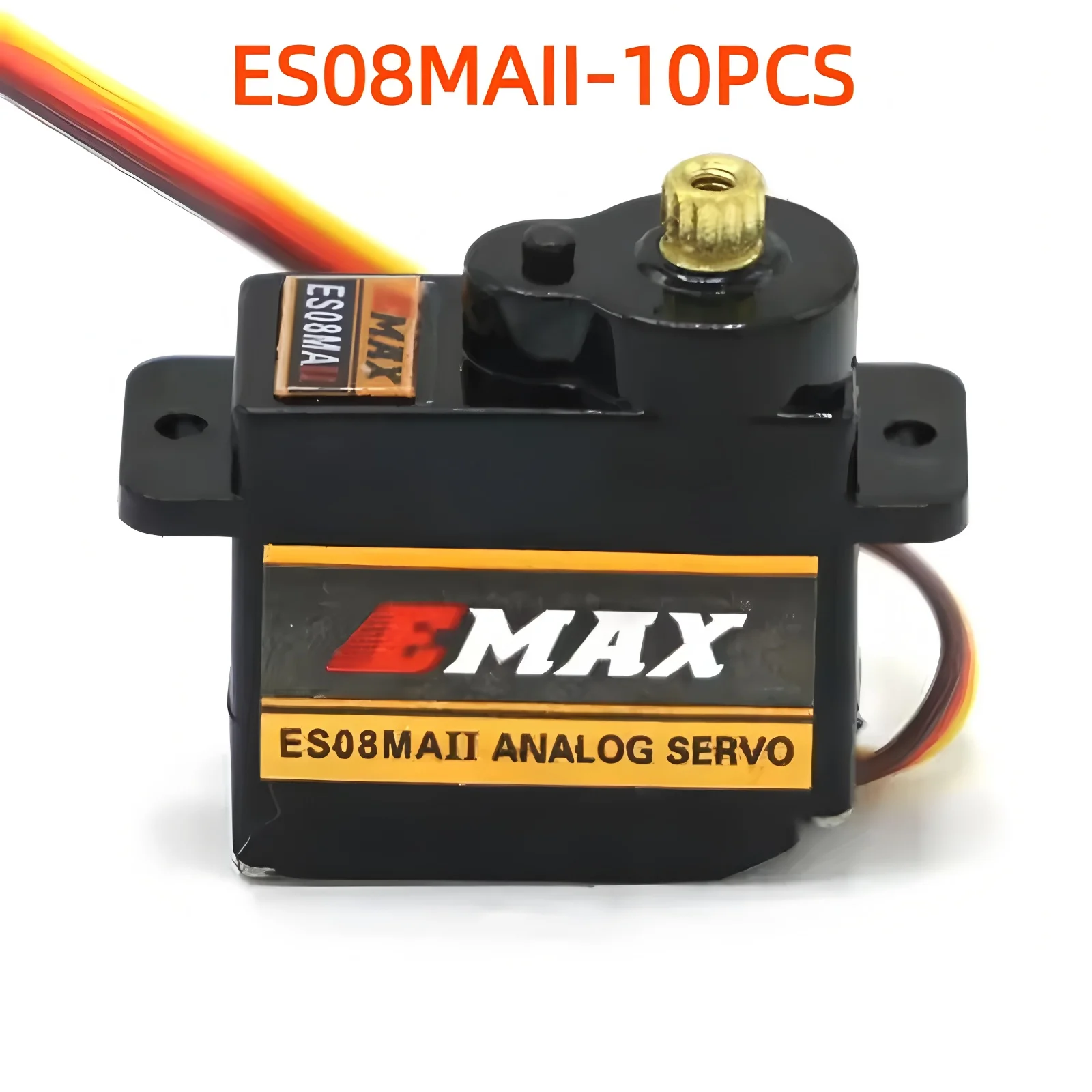 EMAX ES08MA ES08MAII 12g Mini Metal Gear Analog Servo for Rc Hobbies Car Boat Helicopter Airplane Rc Robot