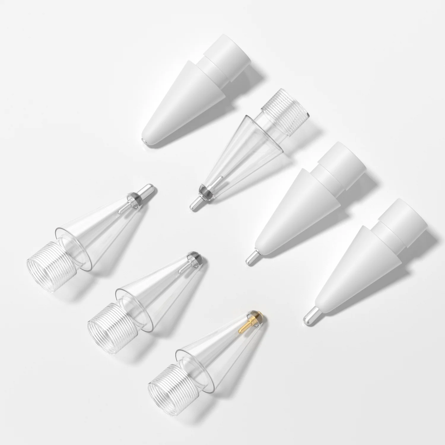 

Metal wear-resistant needle tube modified pen tip suitable for apple Pencil Pro type paper film pen tips of Generation 1 and 2