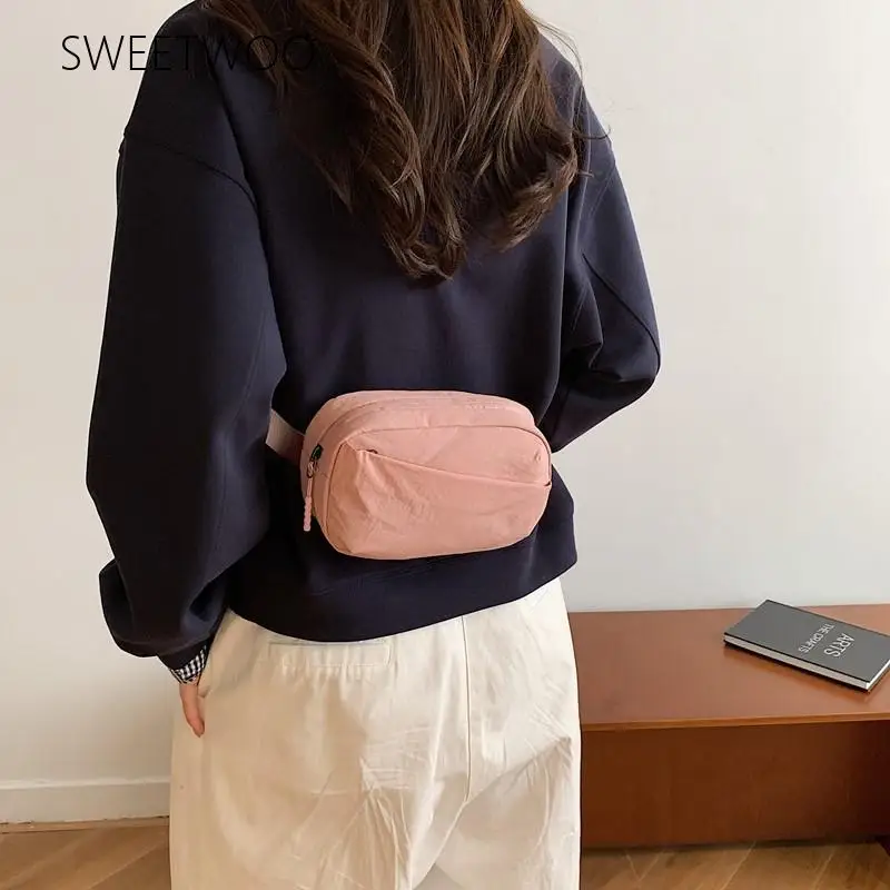 Women's Simple Casual Nylon Lightweight Daily-Outdoor Waist Fanny Pack