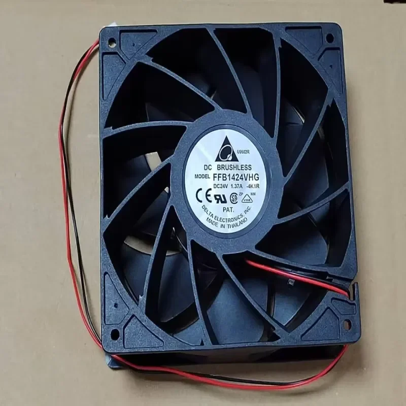 

New, Ready Stock Brand New 1PCS New FFB1424VHG Cooling 14050 DC24V 1.37A 14CM 2Pin for Plc