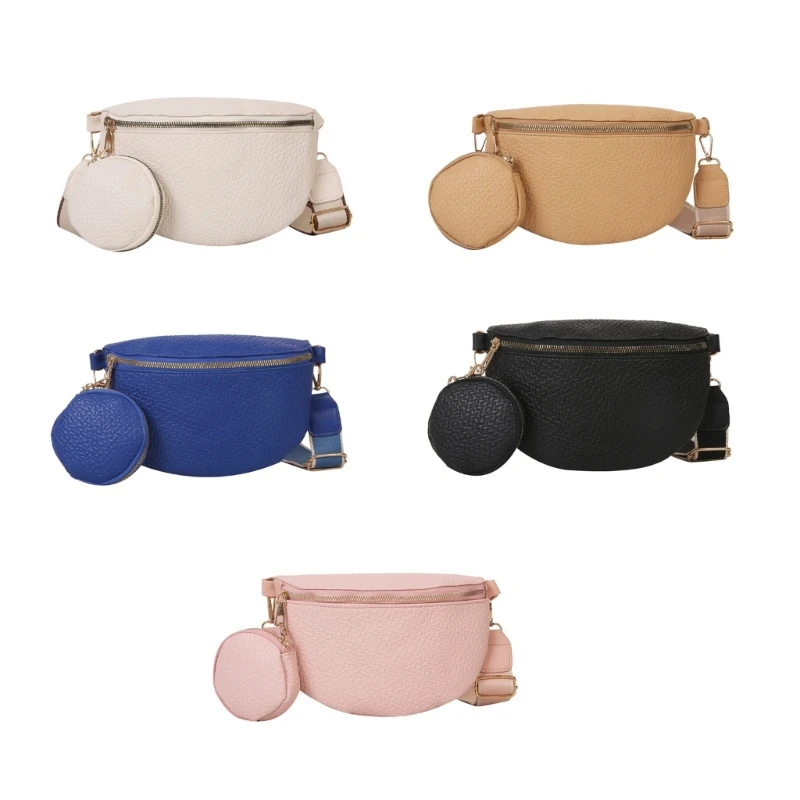 

Crossbody Waist Pack PU Leather Fanny Pack Coin Purse Girl Women Phone Bag