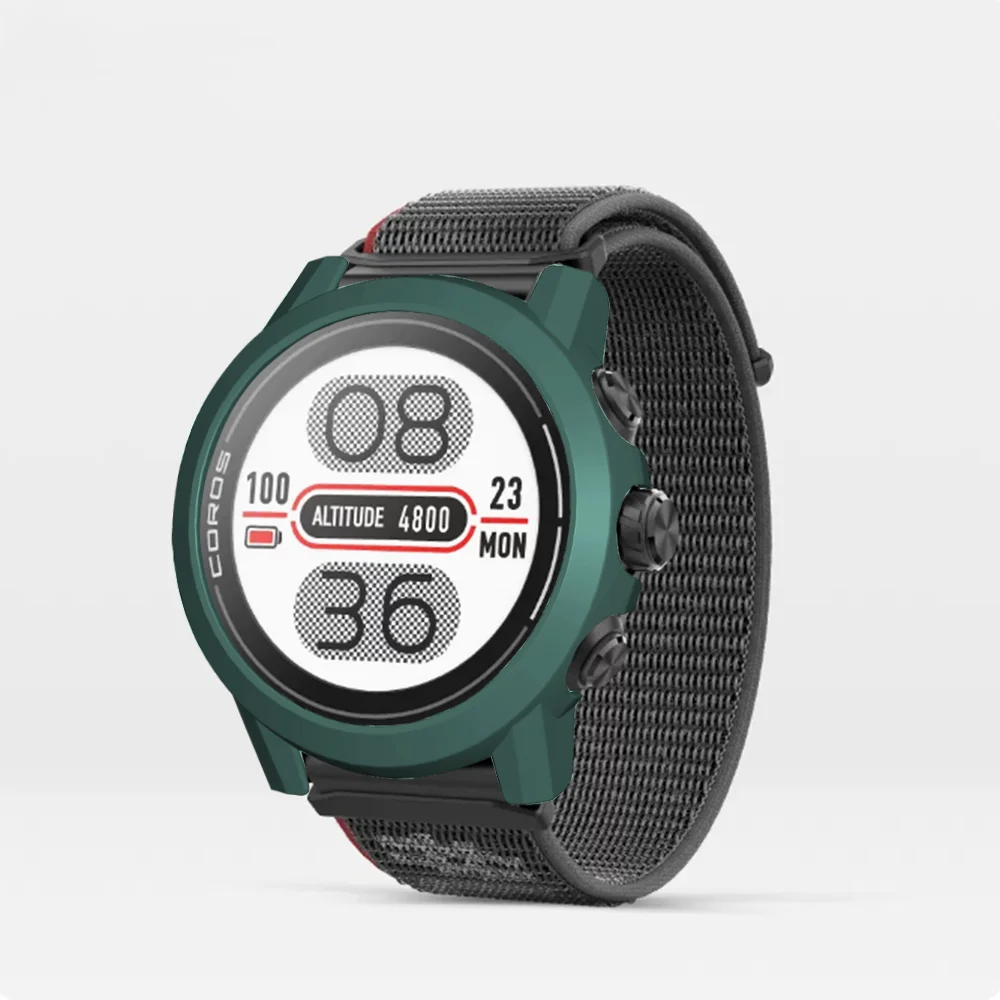 Защитный чехол из поликарбоната для COROS APEX 2, цветной защитный чехол, прочный Одноцветный чехол с защитой от падения