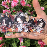 Anime Tian Guan Ci Fu Heaven Official's Blessing Hua Cheng Xie Lian Cosplay Figure Stand Plate Prop Accessories