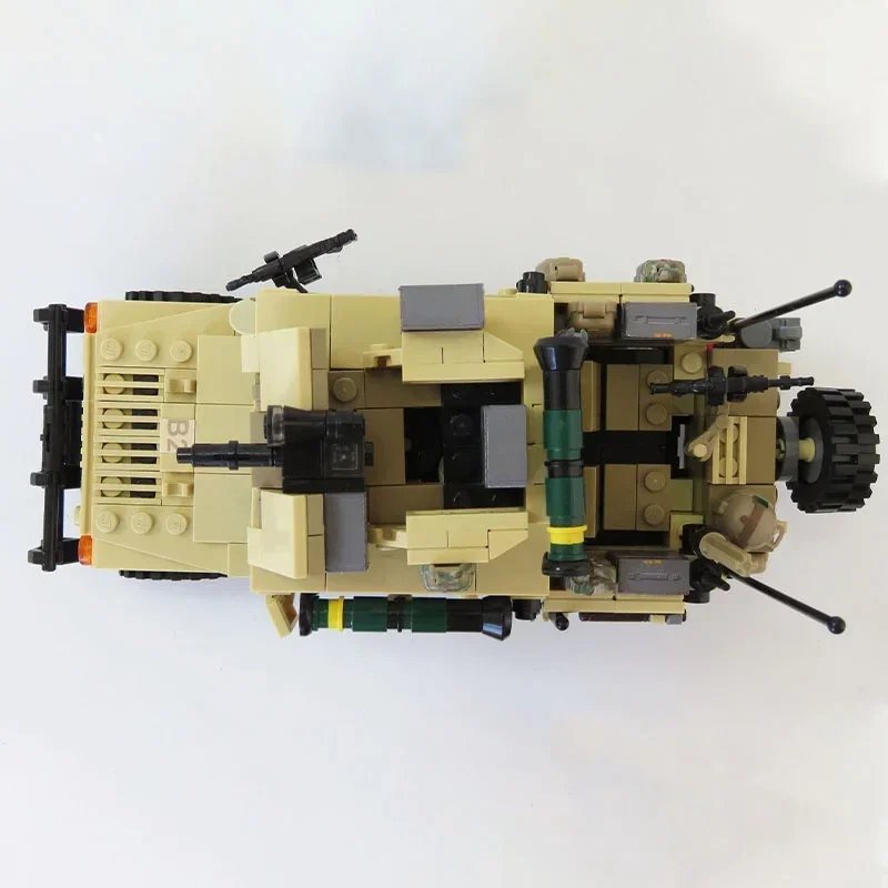 1186pcs MOC HUMVEE SPECIAL OPERATIONS Delta Model Building Festival Gift Blocks Architecture Assemble Idea Toy Brick Birthday