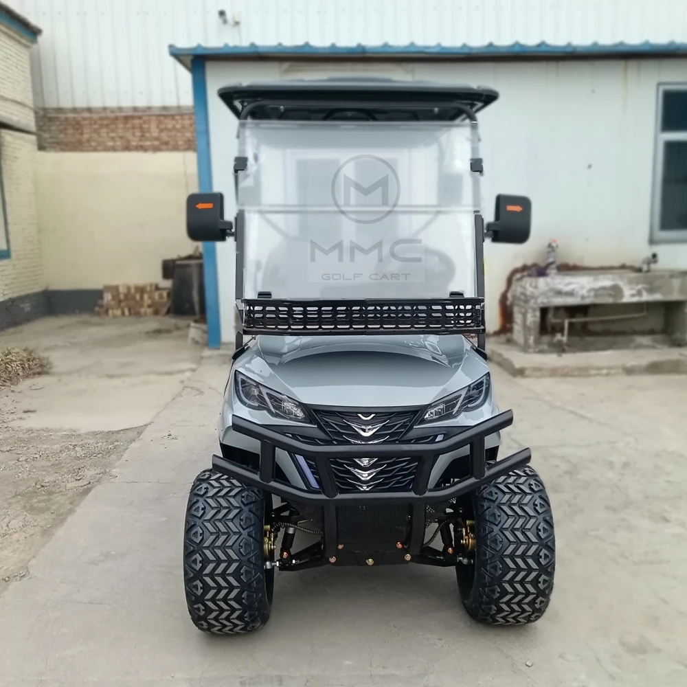 4-Wheel-Drive Golf Carts Street Legal Electric Golf Carts 2 4 6 8 Seater 48V 72V Lithium Battery Golf Hunting Cart