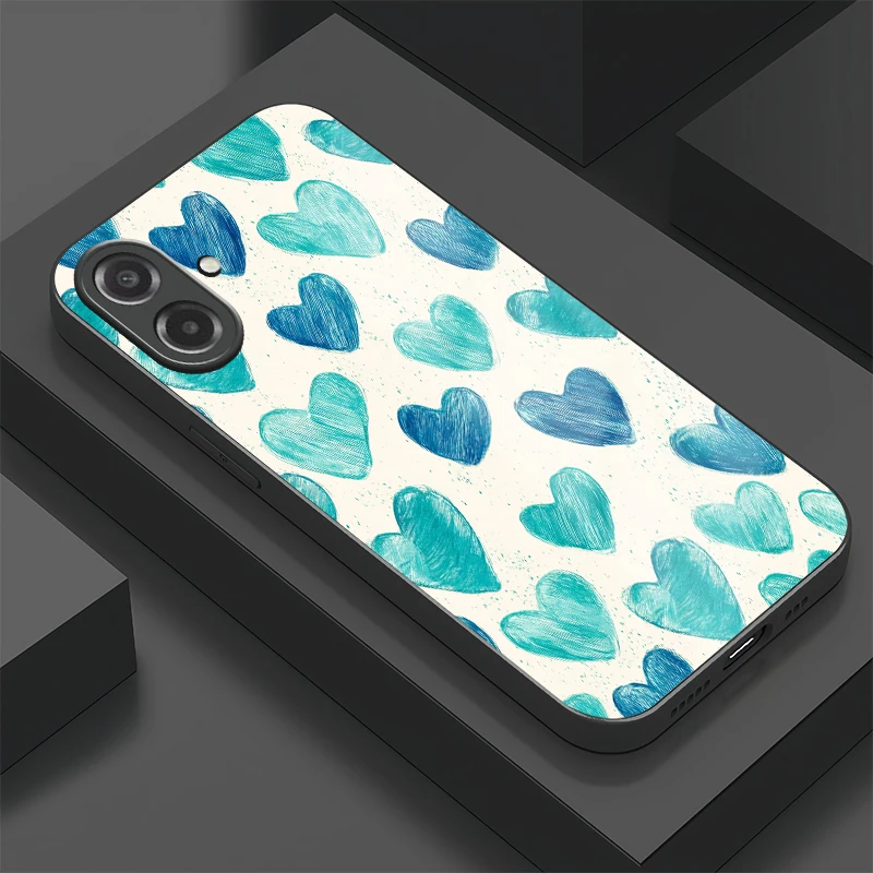 Love Heart Print Ph…