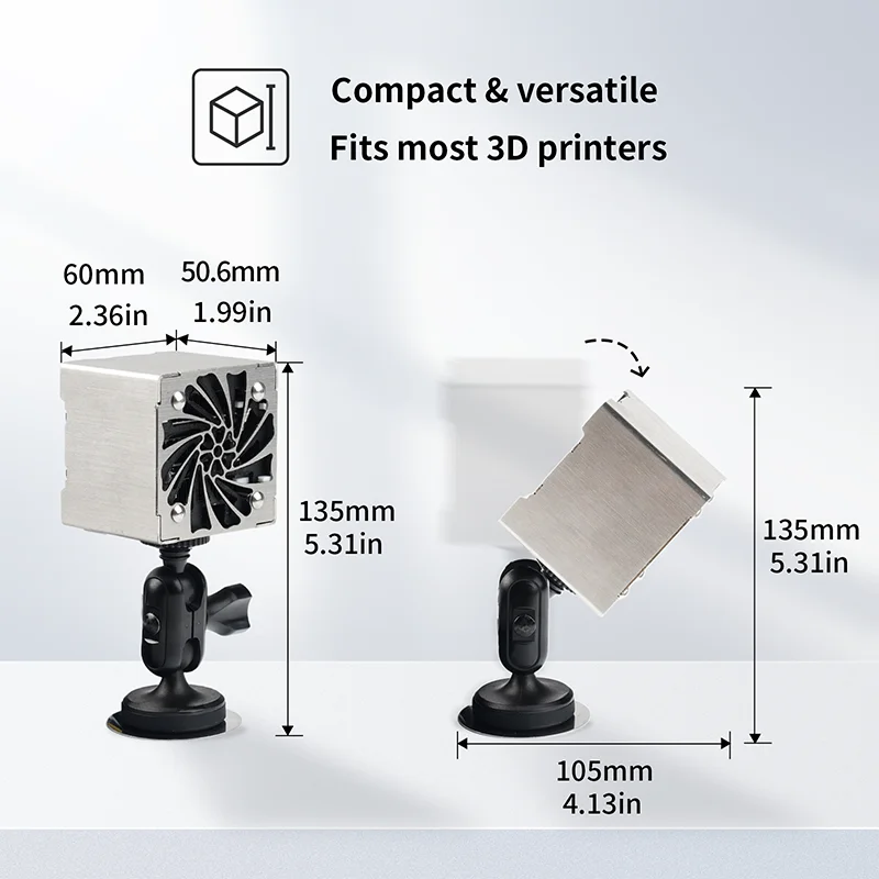 Mini chauffage chaud en résine pour imprimante 3D Anycubic ELEGOO, accessoires Creality LCD francs