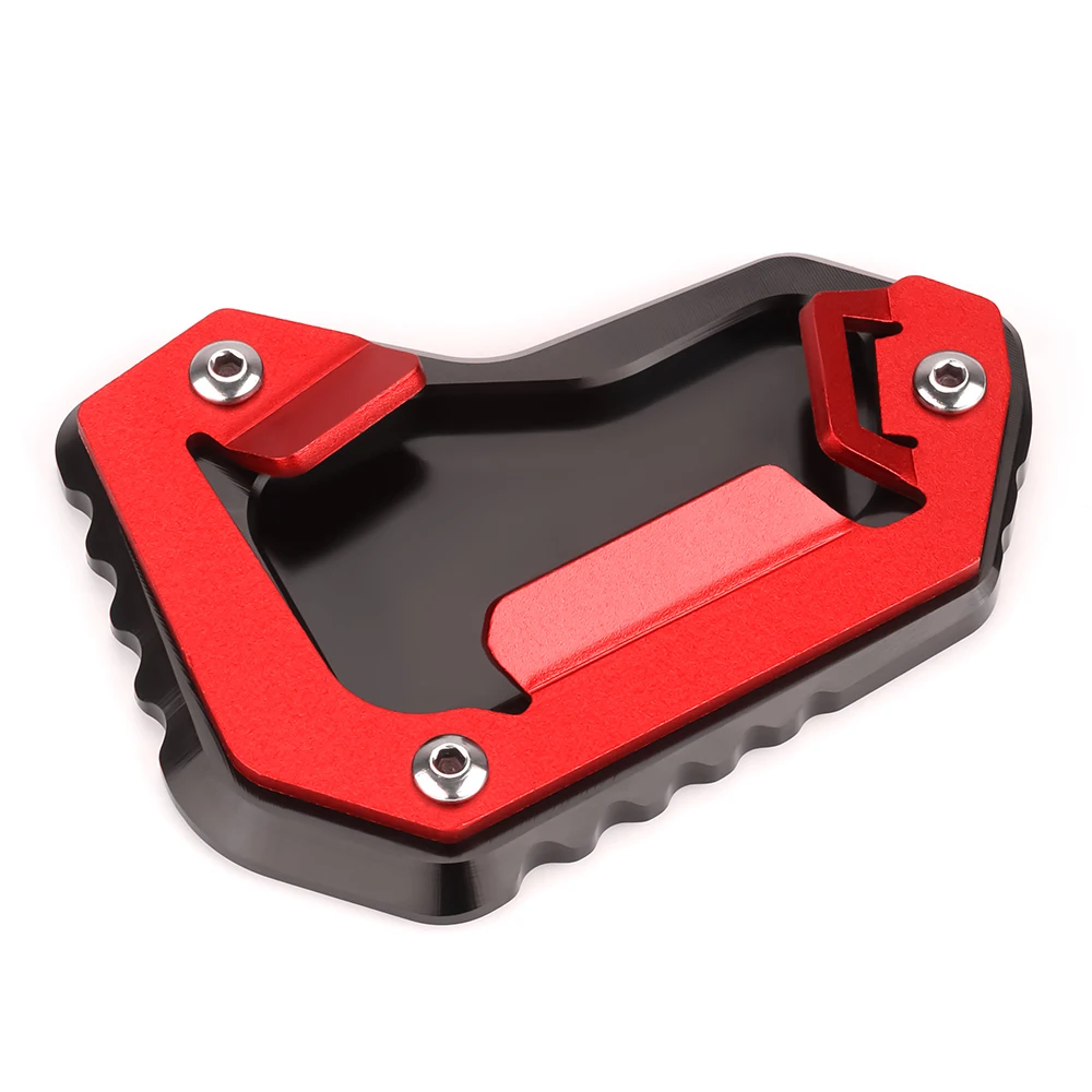 

Motorcycle Accessories CNC Decoration Kickstand Sidestand Extension Pad For TIGER EXPLORER 1200 2012 - 2015 TYPE