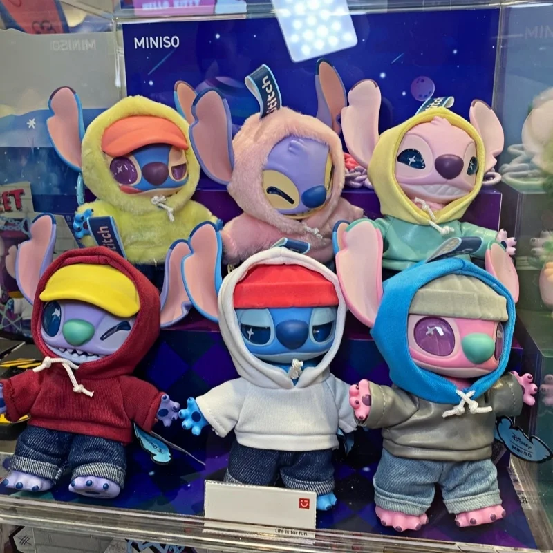 Echte Stich Gen Z Street Serie Blind Box Figur Nette Vinyl Puppe Anhänger Plüsch Überraschung Tasche Spielzeug Kinder Handgemachte Ornament Geschenk