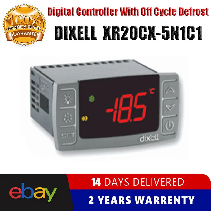 

Dixell XR20CX-5N1C1 Digital Thermostat Controller Off Cycle For Refrigeration