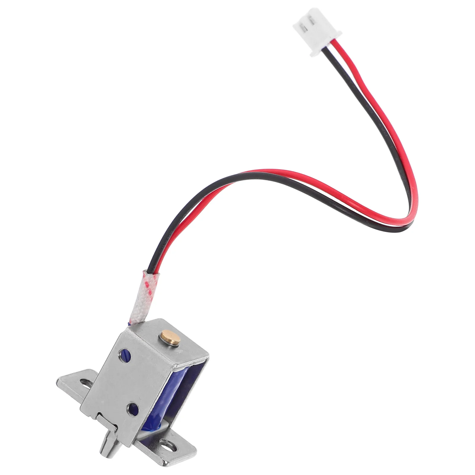 

Electromagnetic Lock 4 5mm Mini Electric Solenoid Push Pull Type Reliable Design Suitable Doors Windows Drawers Cabinets