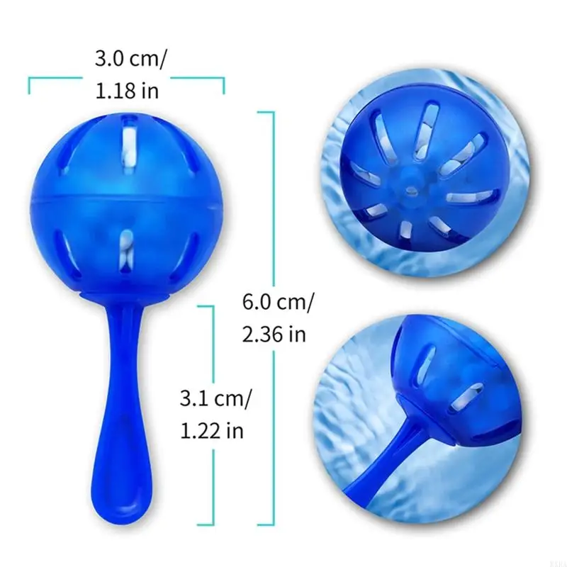KXRA 10/12 Packs Humidifier Cleaning Balls for Tank Cartridges Filters Mineral Deposi