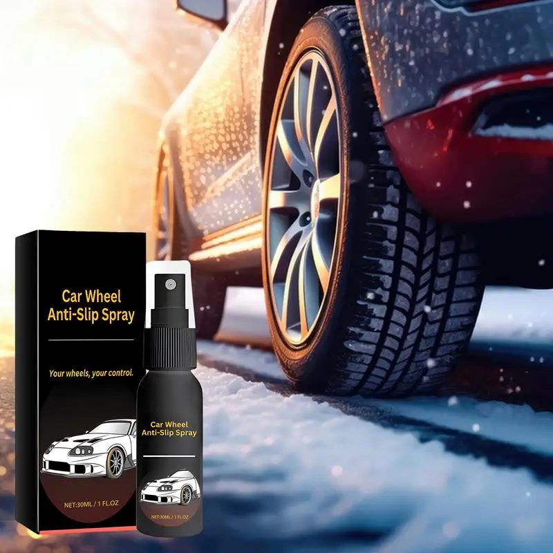 Autoband Anti-Slip Spray Winter Sneeuw Auto Banden Bescherming Zorg Anti-Slip Agent Wiel Anti-Slip Spray Band Glans Renovatie Spra