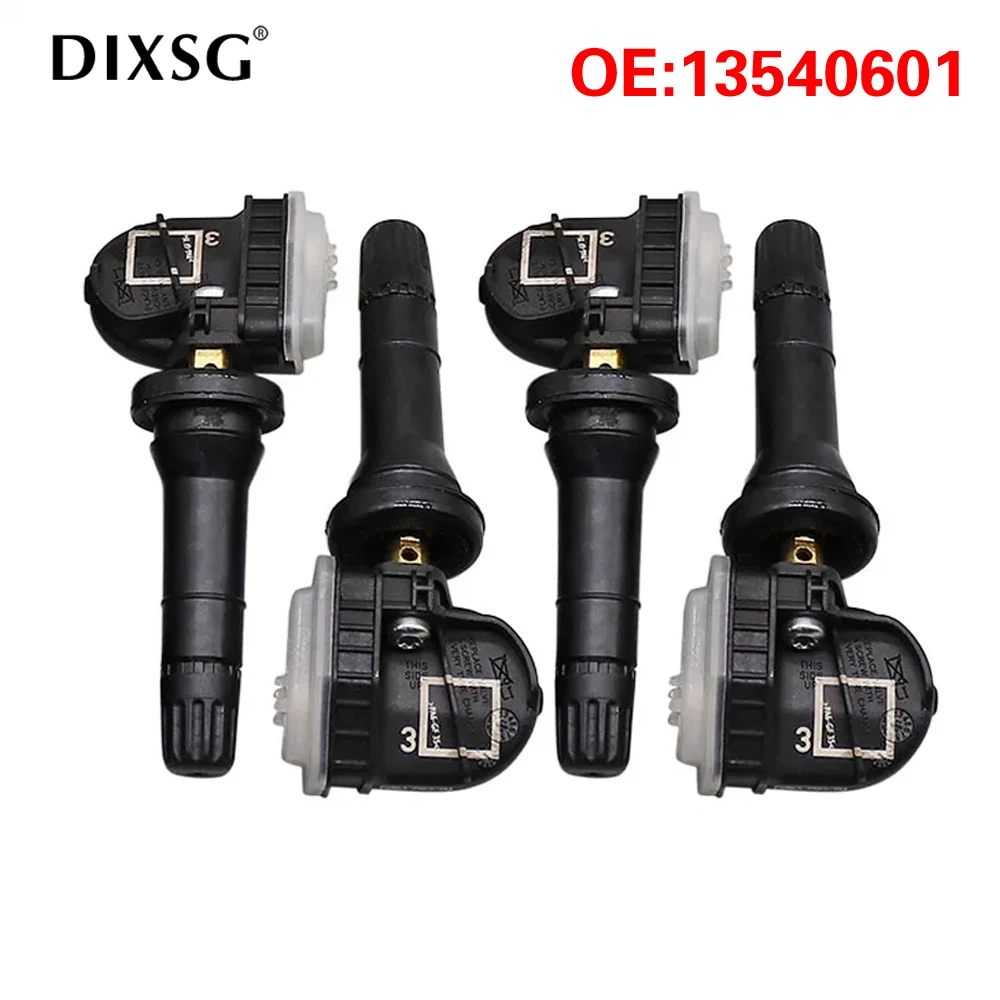 4Pcs TPMS Tire Pressure Sensor 315MHz 13540601 For Cadillac ATS CTS Chevrolet Equinox Silverado GMC Sierra 2016 2017 13540601