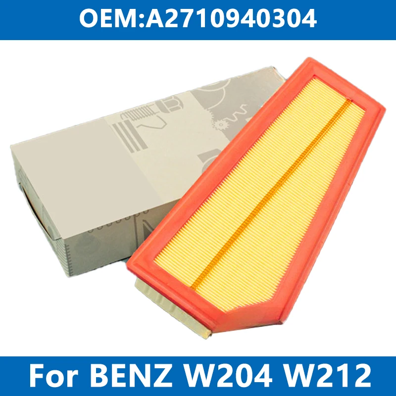 

Car Air Filter A2710940304 For Mercedes Benz W204 W212 CLASS C204 C180CGI C200K E200 E250 Coupe M271 Engine 2007-2016