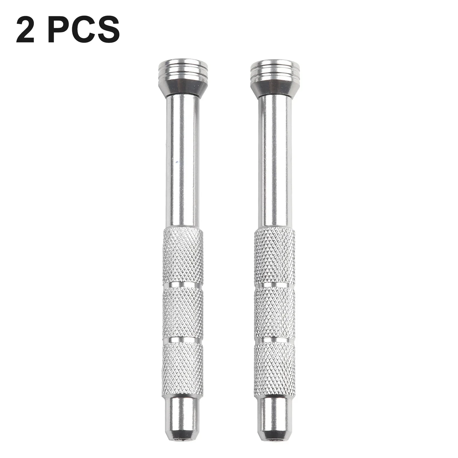 

New Silver Screwdriver Handle Aluminum Alloy Screwdriver Handle Holder Aluminum Alloy High Quality Repair Hand Tool