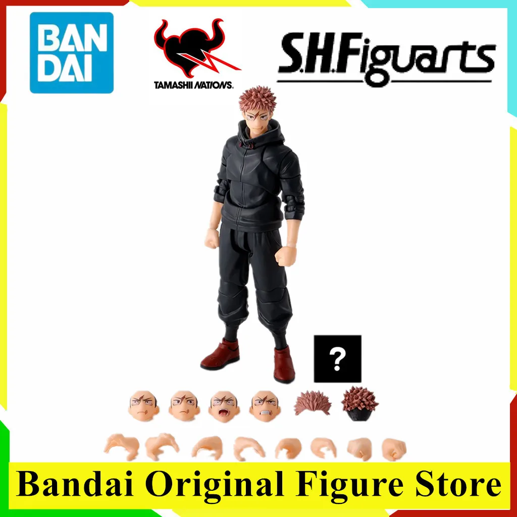 

Original BANDAI S.H.Figuarts Yuji Itadori Sukuna's Vessel Jujutsu Kaisen Anime Figure PVC Model Collection Movable Doll